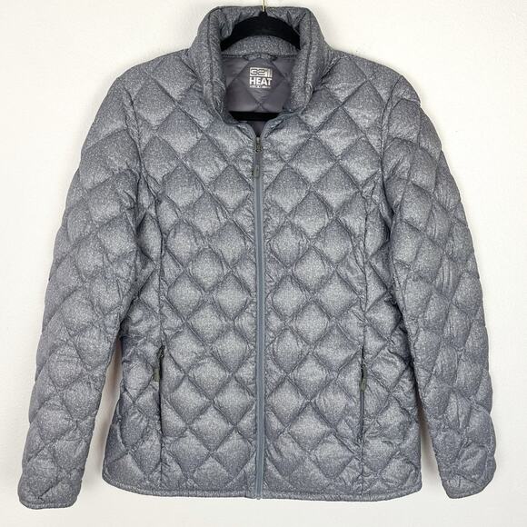 32 Degrees Heat Women’s Packable Down Puffer Jacket Zip Pockets Lightweight Sz M - Picture 2 of 7